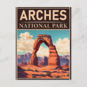 Carte Postale Parc national des Arches Moab Utah Delicate Arch (Devant)