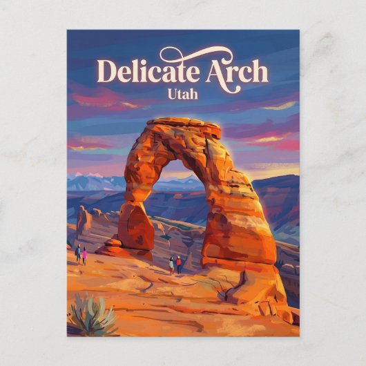 Carte Postale Parc national des Arches Utah (Devant)