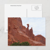 Carte Postale Parc national des Arches, Utah (Devant / Derrière)