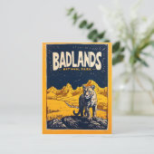 Carte Postale Parc national des Badlands (Debout devant)