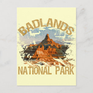 Carte Postale Parc national des Badlands