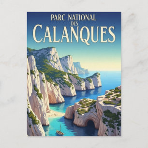 Carte Postale Parc national des Calanques France Voyage