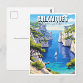 Carte Postale Parc national des Calanques France Voyage (Devant / Derrière)
