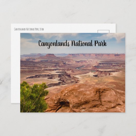 Carte Postale Parc national des Canyonlands (Devant / Derrière)