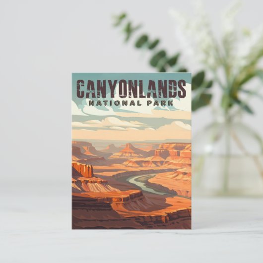 Carte Postale Parc national des Canyonlands (Debout devant)