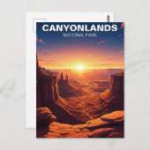 Carte Postale Parc national des Canyonlands Moab Utah (Devant / Derrière)