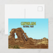 Carte Postale Parc national des Canyonlands Utah (Devant / Derrière)