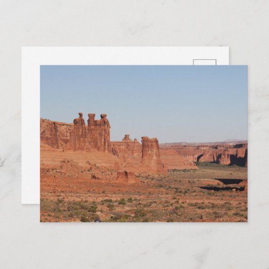 Carte Postale Parc national des Canyonlands Utah Nature Photo (Devant / Derrière)