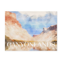 Parc national des Canyonlands, Utah Postcard