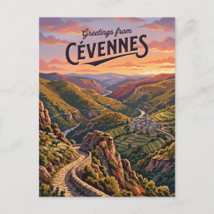 Carte Postale Parc national des Cévennes France