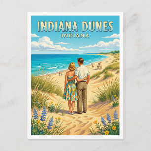 Carte Postale Parc national des dunes de l'Indiana Chesterton