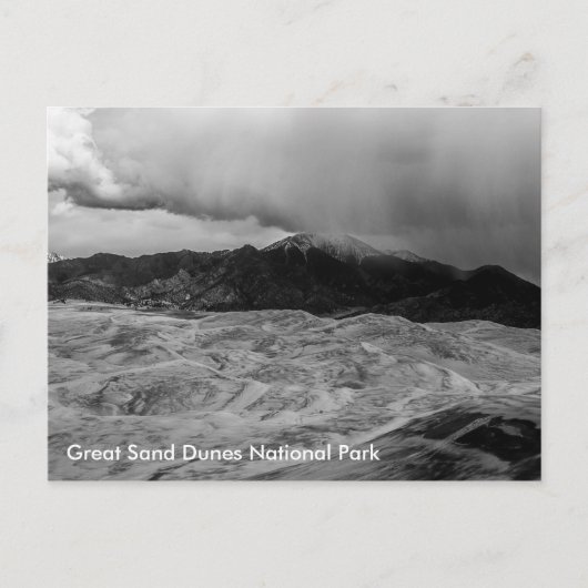 Carte Postale Parc national des Dunes de sable (Devant)