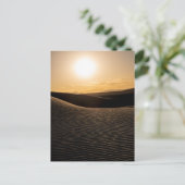 Carte Postale Parc national des dunes de sable blanc (Debout devant)