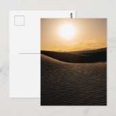 Carte Postale Parc national des dunes de sable blanc (Devant / Derrière)