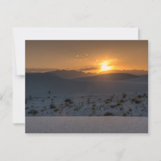 Carte Postale Parc national des dunes de sable blanc