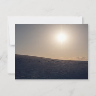 Carte Postale Parc national des dunes de sable blanc