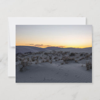 Carte Postale Parc national des dunes de sable blanc