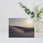 Carte Postale Parc national des dunes de sable blanc (Debout devant)