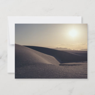 Carte Postale Parc national des dunes de sable blanc