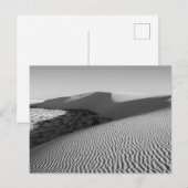 Carte Postale Parc national des dunes de sable blanc (Devant / Derrière)