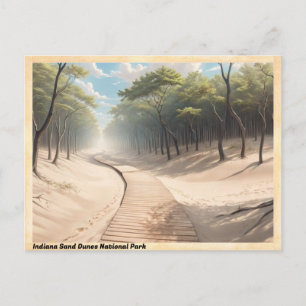 Carte Postale Parc national des dunes de sable de l'Indiana Voya