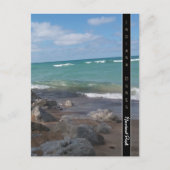 Carte Postale Parc national des dunes d'Indiana Beach Veiw (Devant)