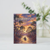 Carte Postale Parc national des Everglades États-Unis (Debout devant)