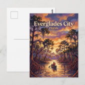Carte Postale Parc national des Everglades États-Unis (Devant / Derrière)