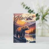 Carte Postale Parc national des Glaciers, Montana (Debout devant)