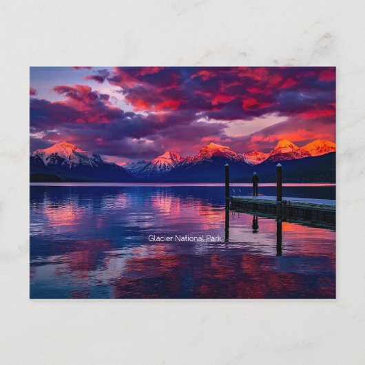Carte Postale Parc national des Glaciers, Montana (Devant)