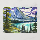 Carte Postale Parc national des Glaciers Montana (Dos)