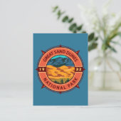 Carte Postale Parc national des grandes dunes de sable Retro Com (Debout devant)