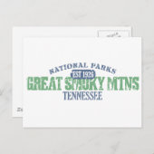 Carte Postale Parc national des Great Smoky Mountains (Devant / Derrière)