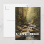 Carte Postale Parc national des Great Smoky Mountains (Devant / Derrière)