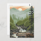 Carte Postale Parc national des Great Smoky Mountains (Devant / Derrière)