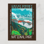 Carte Postale Parc national des Great Smoky Mountains en difficu (Devant)