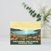 Carte Postale Parc national des îles Channel Californie Contreba (Debout devant)