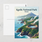 Carte Postale Parc national des Kouriles Russie (Devant / Derrière)