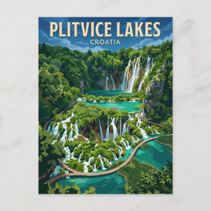 Carte Postale Parc national des lacs de Plitvice Croatie