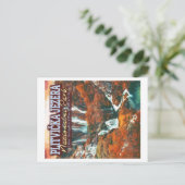 CARTE POSTALE PARC NATIONAL DES LACS DE PLITVICE - CROATIE (Debout devant)