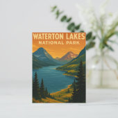 Carte Postale Parc national des Lacs-Waterton (Debout devant)