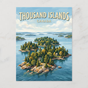 Carte Postale Parc national des Mille-Îles Gananoque Canada