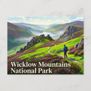 Carte Postale Parc national des montagnes de Wicklow Irlande