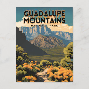 Carte Postale Parc national des Monts Guadalupe Retro Voyage