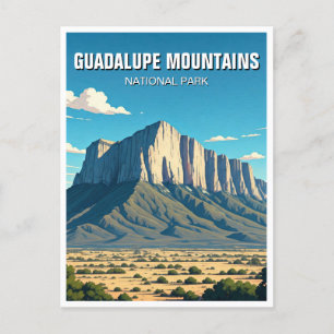 Carte Postale Parc national des Monts Guadalupe Souvenir