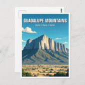 Carte Postale Parc national des Monts Guadalupe Souvenir (Devant / Derrière)