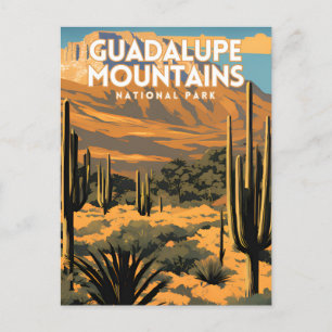 Carte Postale Parc national des Monts Guadalupe Voyage