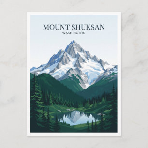 Carte Postale Parc national des North Cascades — Mont Shuksan