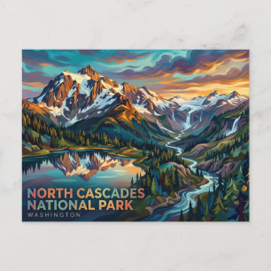 Carte Postale Parc national des North Cascades USA