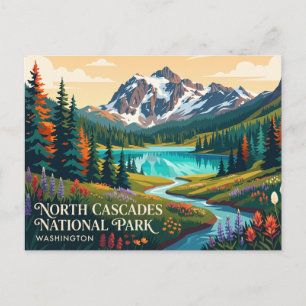Carte Postale Parc national des North Cascades Washington